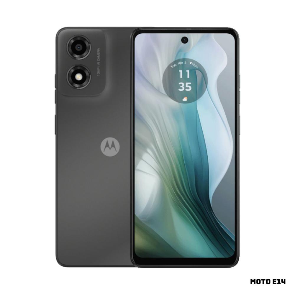 CELULAR MOTOROLA MOTO E14 2GB RAM 64GB ROM GRIS CELULAR MOTOROLA MOTO E14 2GB RAM 64GB ROM GRIS