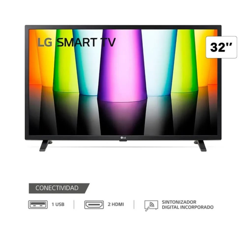 Televisor LG Led 32"" HD Smart Tv 32LQ600BPSA
