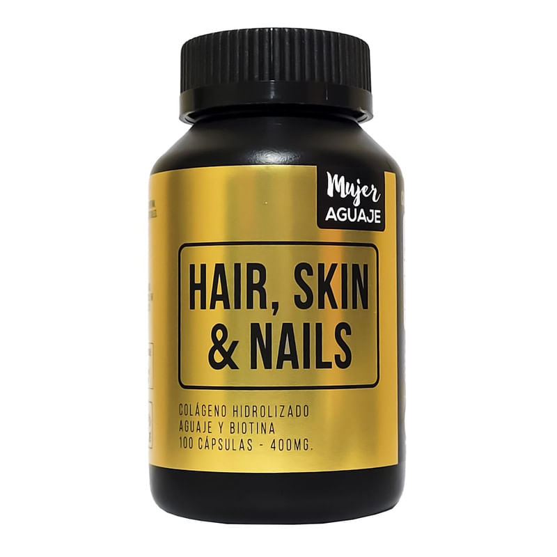 Hair, Skin & Nails 400mg Mujer Aguaje Cápsulas