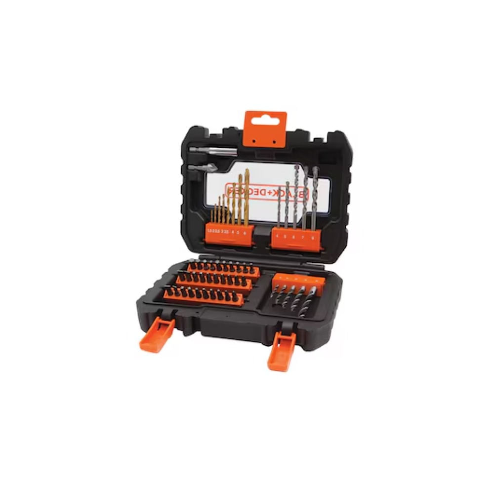 Set Atornillar Y Taladrar 50 Piezas Black+decker A7232-xj