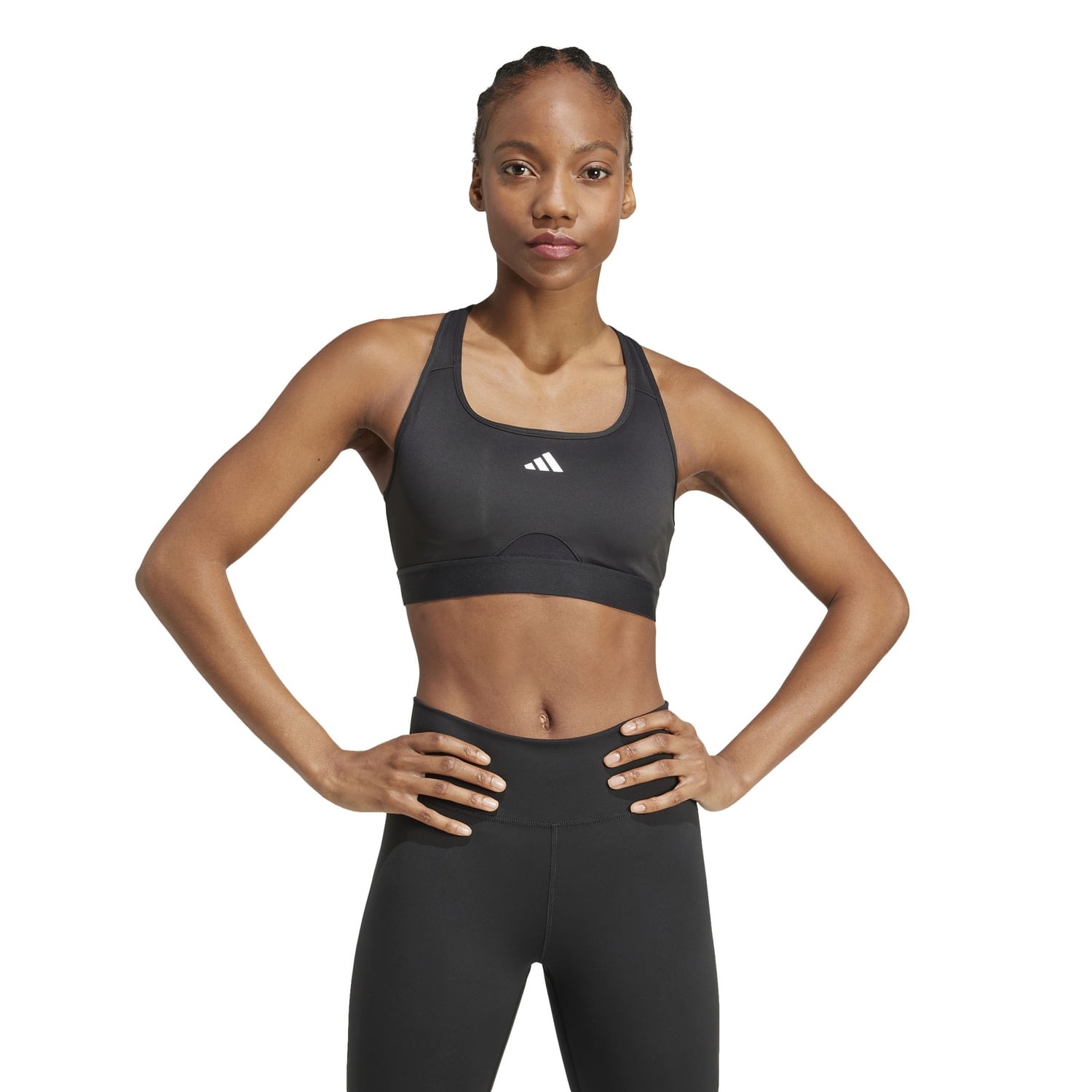 Top Deportivo Adidas Mujer W Mt S Logo Hd Jg1406 Negro