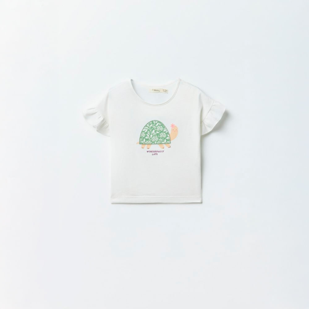 Polo Beba Sfera Tortuga Blanco Oechsle Oechsle