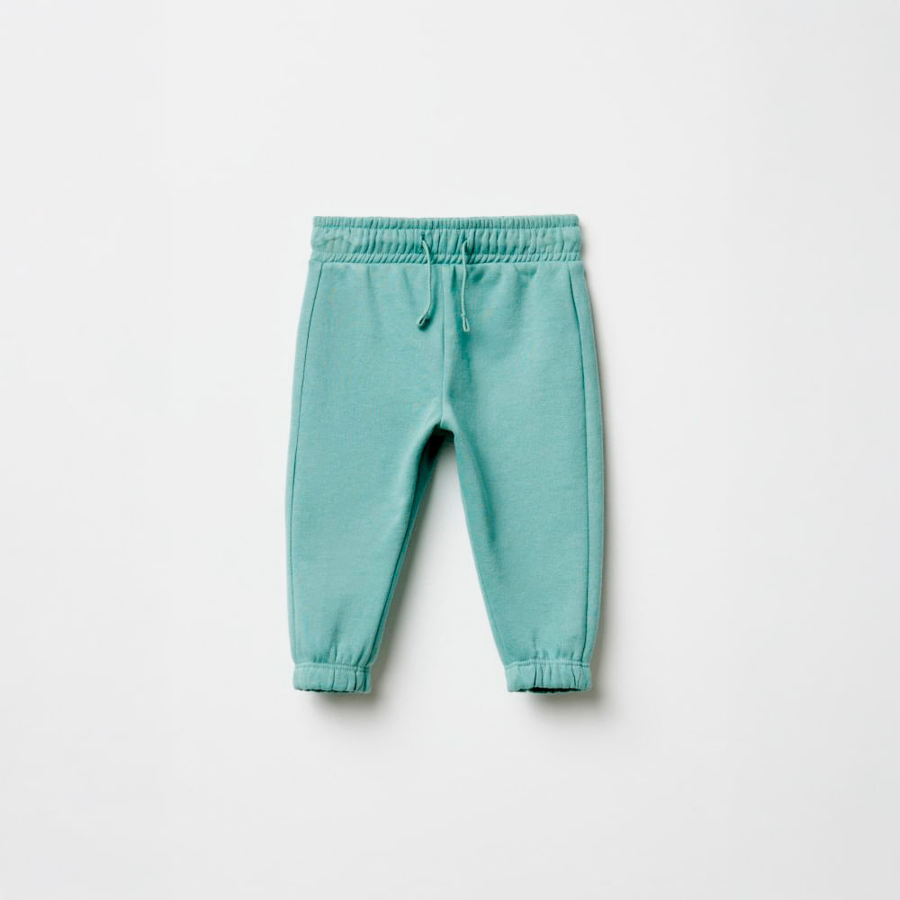 Pantalon Beba Sfera Terry Verde Oechsle Oechsle