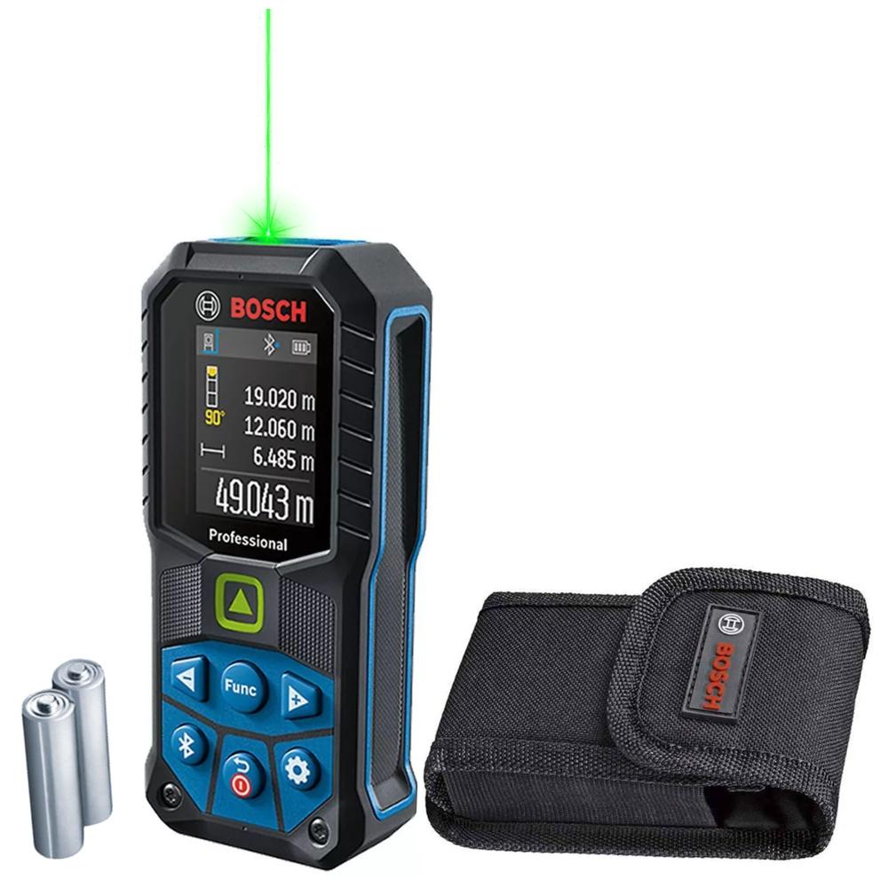 Medidor de distancia láser 50m GLM 50-27 CG distanciómetro BOSCH-verde
