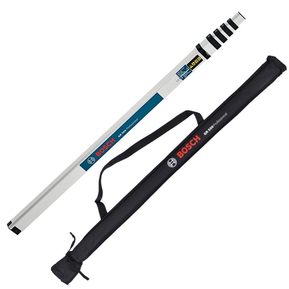 Mira Nivel Óptico Regla Medición 5m Bosch REGLA TOPOGRAFICO  - GR 500