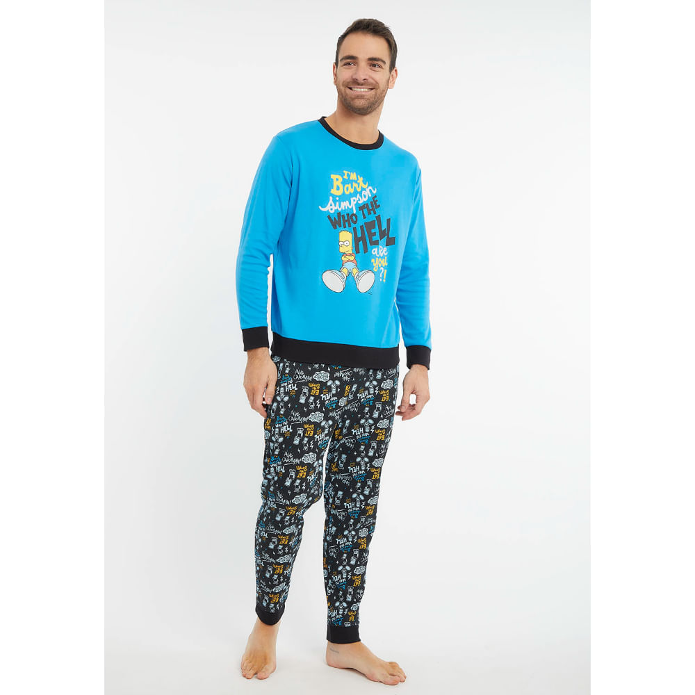Pijamas Hombre Pijama De Los Simpson Saga Falabella Pijamas