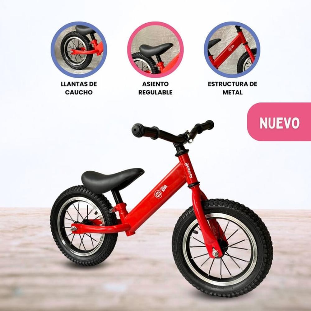 Bicicleta de Equilibrio Aro 12 BALANCE» Red Bicicleta de Equilibrio Aro 12 BALANCE» Red