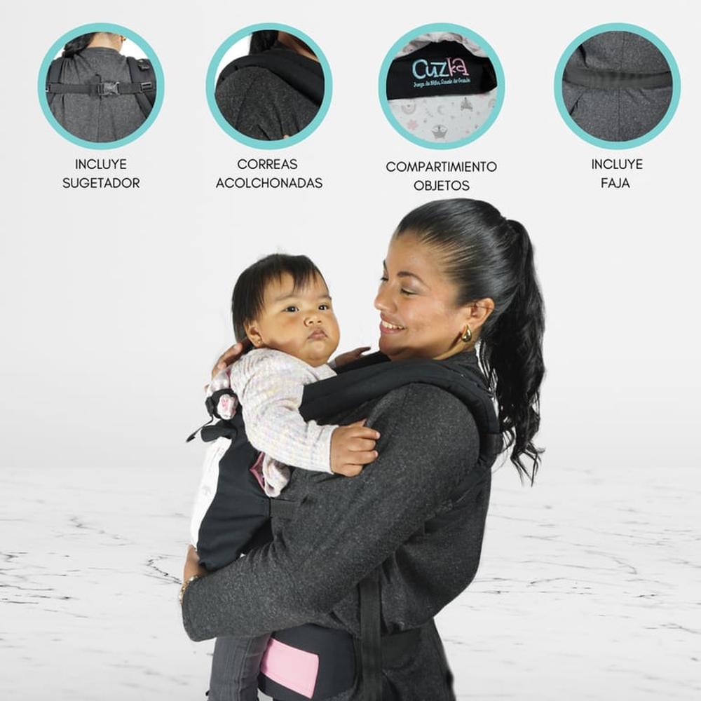 Canguro para Bebé Ergonómico 4 en 1 »PORTER» Blue Canguro para Bebé Ergonómico 4 en 1 »PORTER» Blue