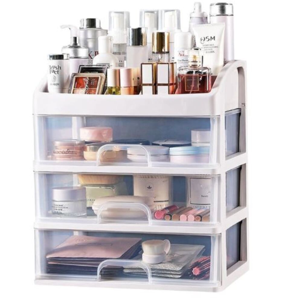 Organizador de maquillaje para tocador Organizador de maquillaje para tocador