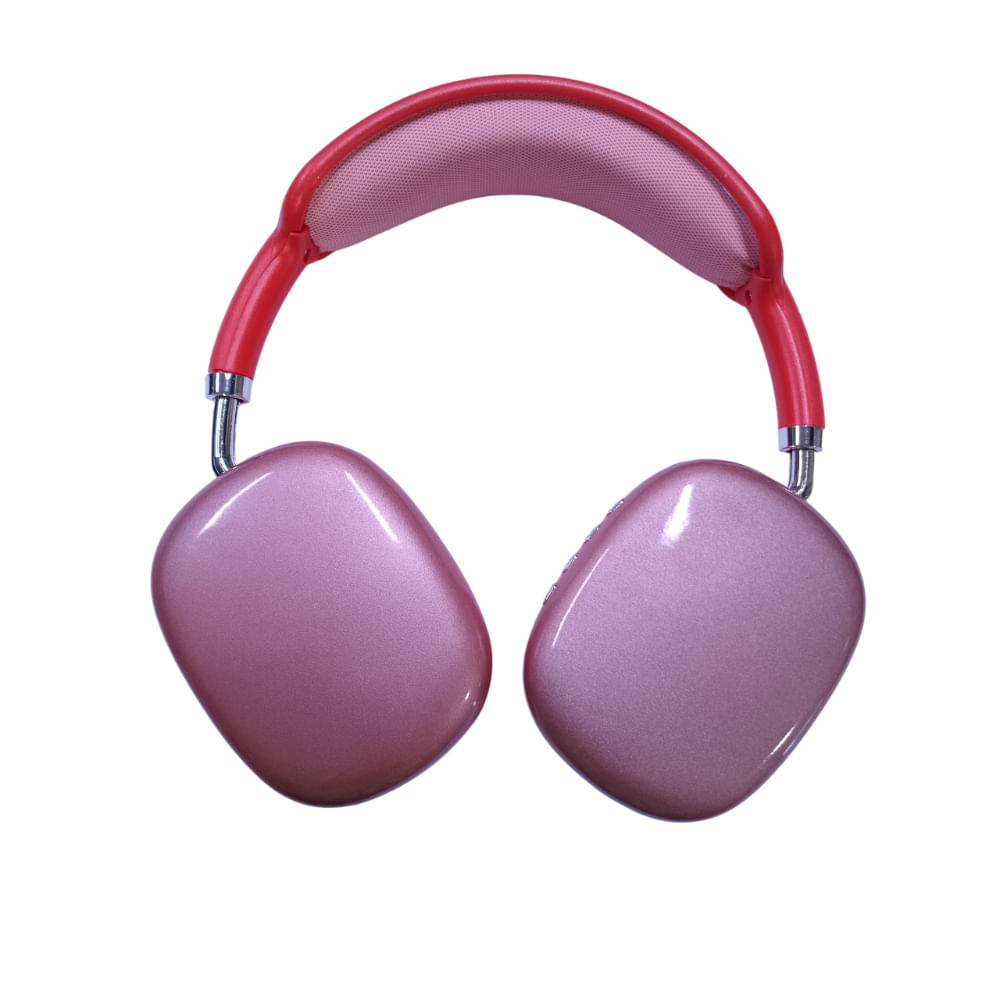 Audífonos Bluetooth P9 Plus Max Color Rojo