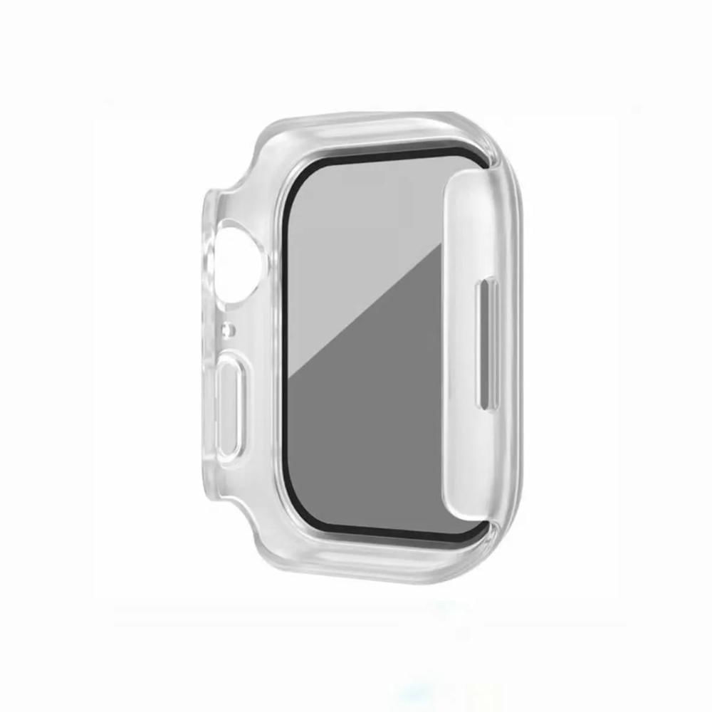 BUMPER CON GLASS ANTIESPÍA PARA SMARTWATCH 44-45-49MM BLANCO BUMPER CON GLASS ANTIESPÍA PARA SMARTWATCH 44-45-49MM BLANCO