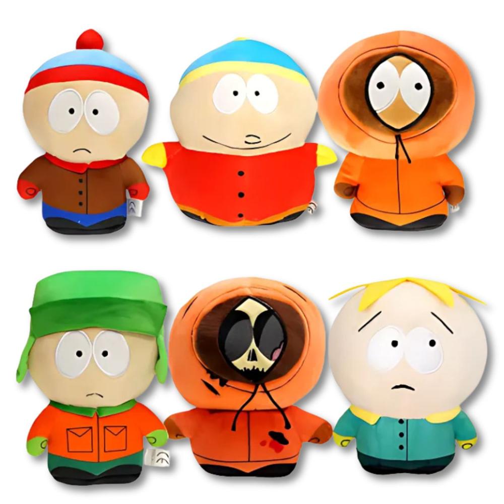 Peluches South Park Colección Set 6 Antialérgico Peluches South Park Colección Set 6 Antialérgico