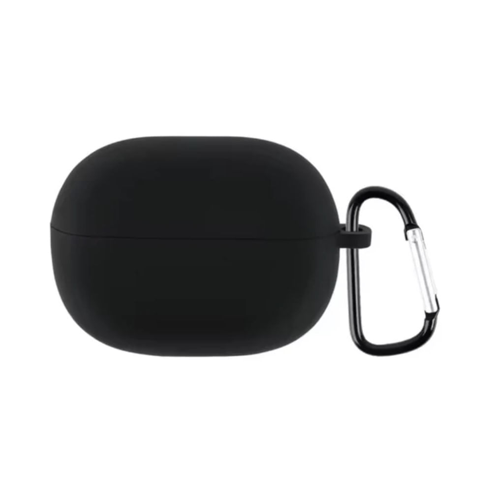 Funda Estuche Case de silicona para Xiaomi Buds 3 Lite Negro