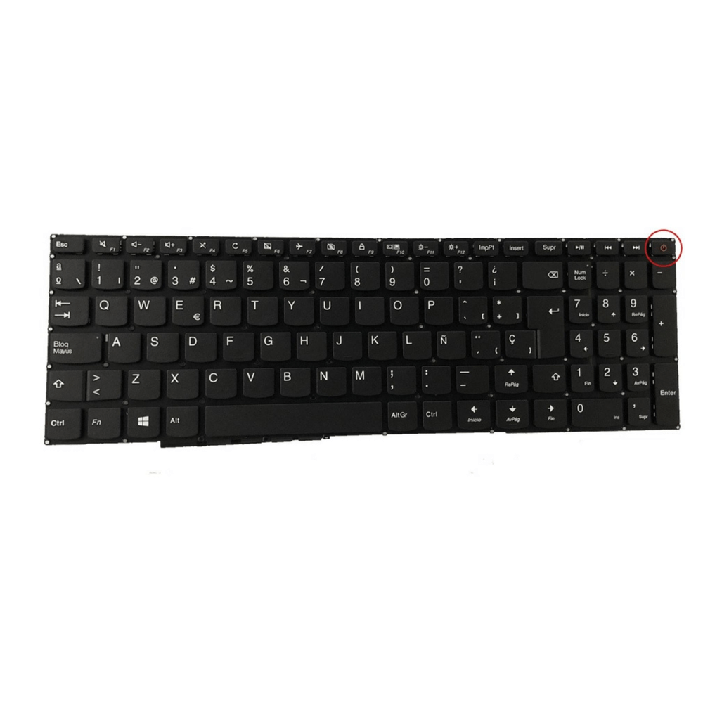 Teclado Compatible con Laptop Lenovo Ideapad 110-15Acl 110-15Ast 110-15Ibr Teclado Compatible con Laptop Lenovo Ideapad 110-15Acl 110-15Ast 110-15Ibr