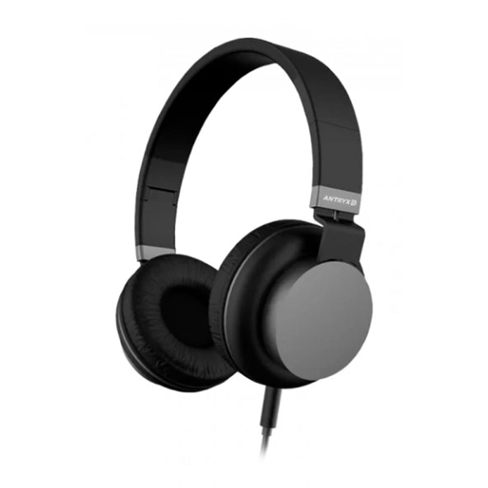 AUDIFONO ANTRYX H630 C/MICROFONO, 3.5 MM, COLOR NEGRO - P/N: ADS-H630K