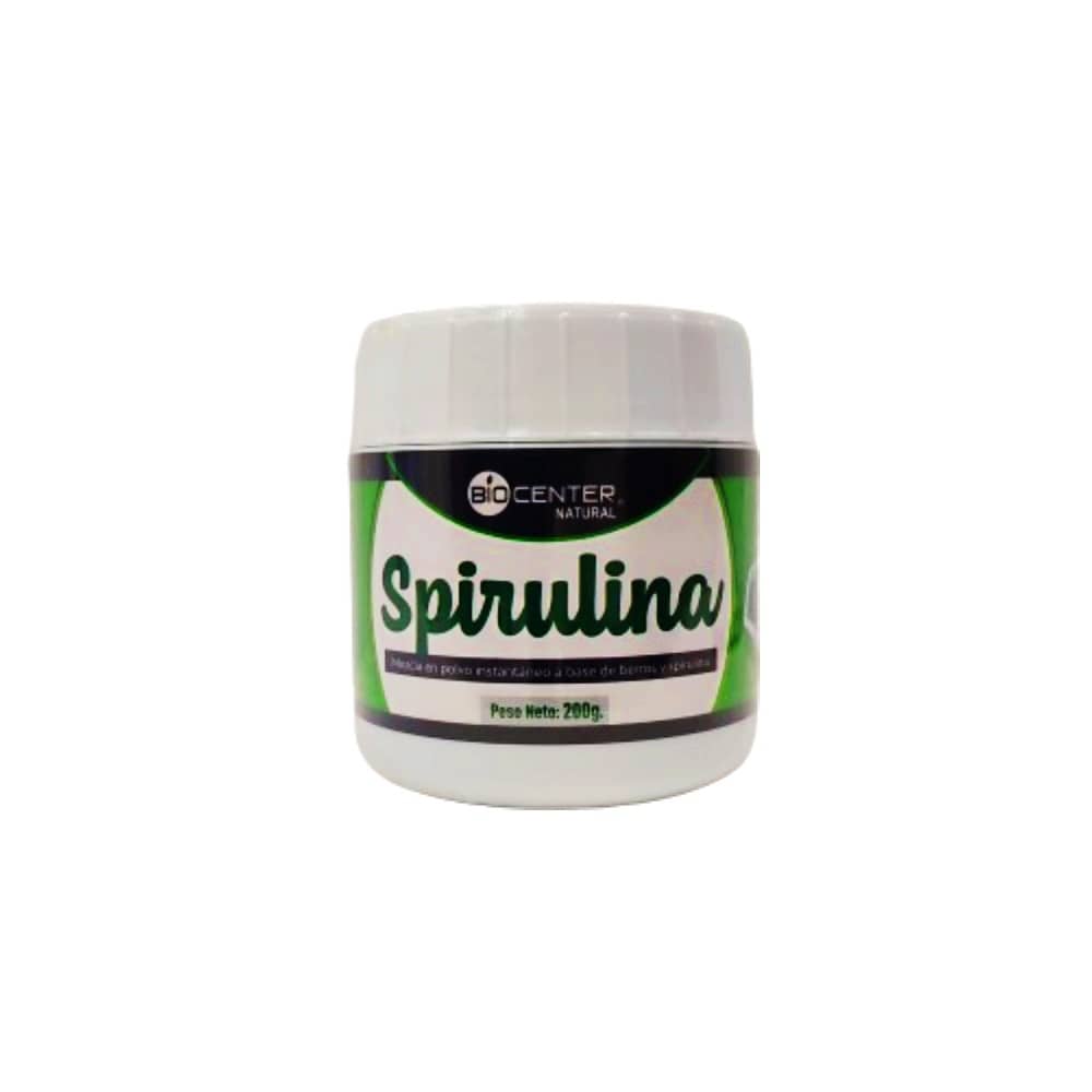 Spirulina en Polvo x 200 gr - BioCenter Natural
