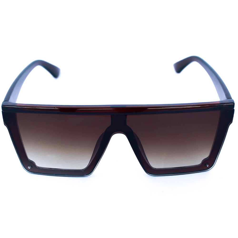 Lentes de sol cuadrados marrones Wine Nuke