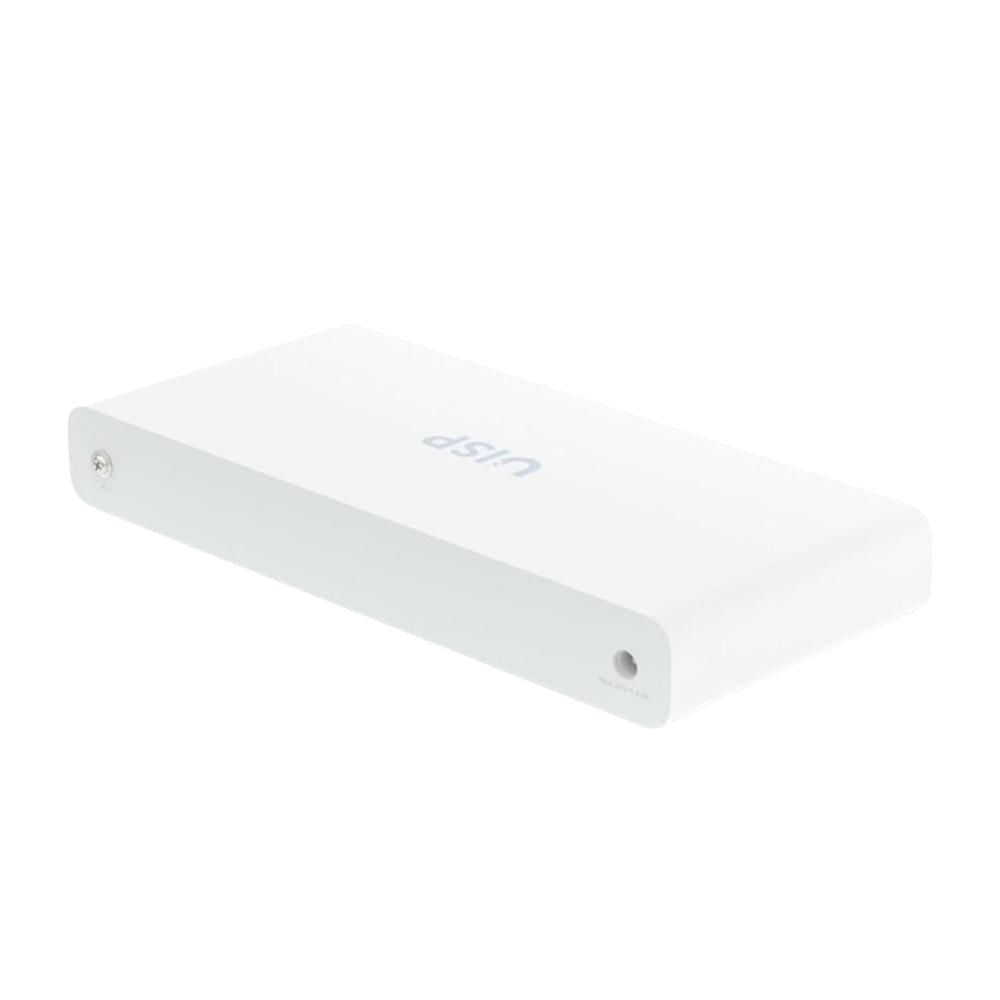 ROUTER UBIQUITI UISP UISP-R CONMUTADOR DE 8 PUERTOS 1GBE, CABLEADO, ETHERNET P/N: UISP-R