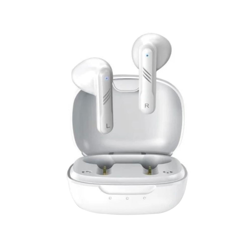 AUDIFONO INALAMBRICO GENIUS HS-M905BT TRUE, BLUETOOTH 5.3 4 HORAS COLOR BLANCO P/N: 31710025400