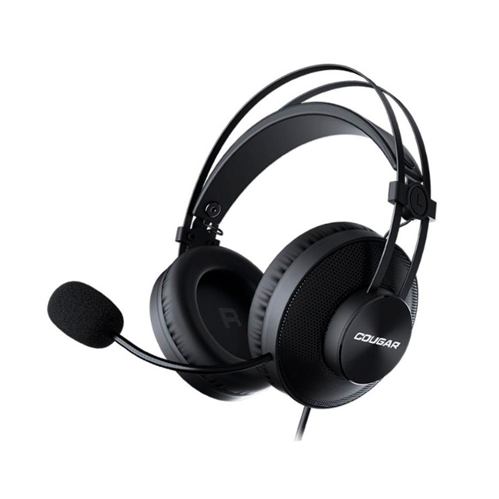 AUDIFONO GAMING COUGAR IMMERSA ESSENTIAL NEGRO C/MICROFONO 3.5MM DE 4 POLOS P/N: CGR-P40B-350 AUDIFONO GAMING COUGAR IMMERSA ESSENTIAL NEGRO C/MICROFONO 3.5MM DE 4 POLOS P/N: CGR-P40B-350