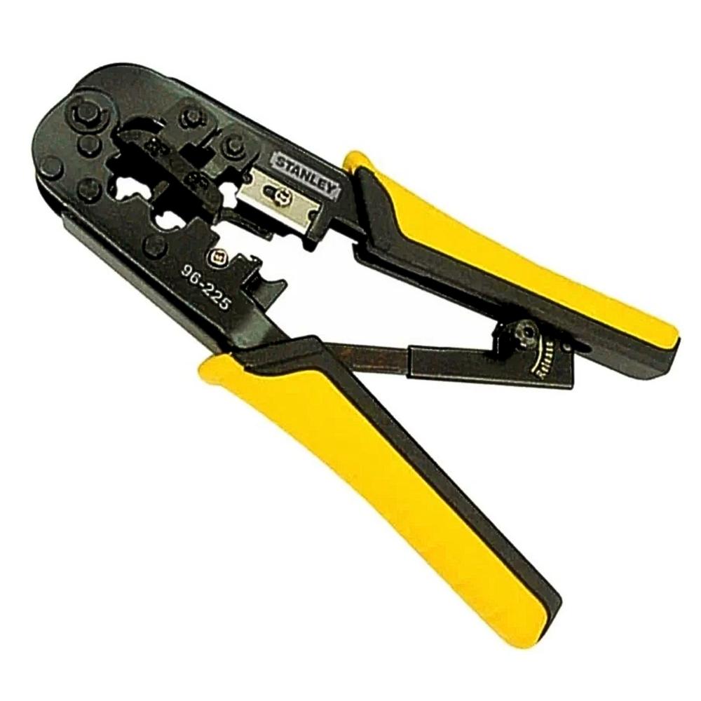 ALICATE PONCHADOR CRIMPING RJ45, RJ11, RJ12 STANLEY