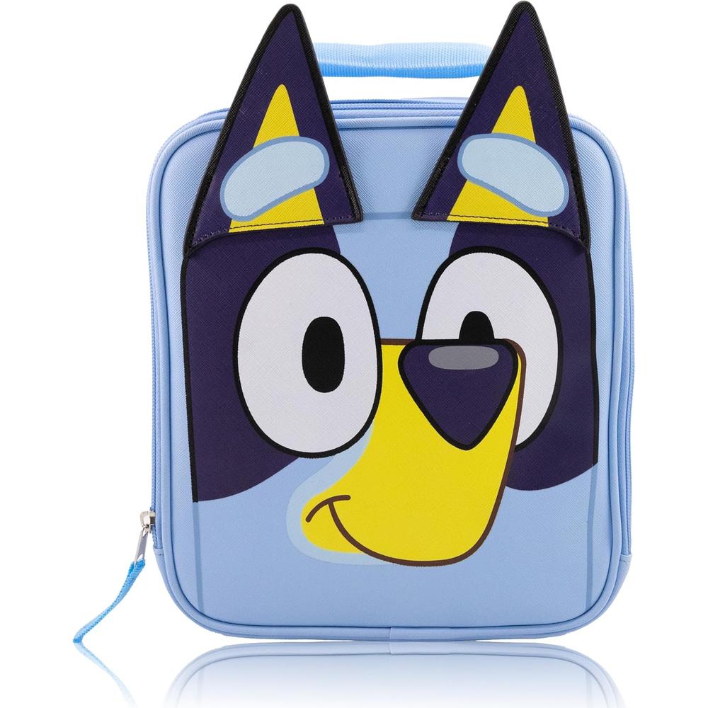 Bluey | Lonchera con forro aislante con exterior sintético con diseño de Bluey Bluey | Lonchera con forro aislante con exterior sintético con diseño de Bluey
