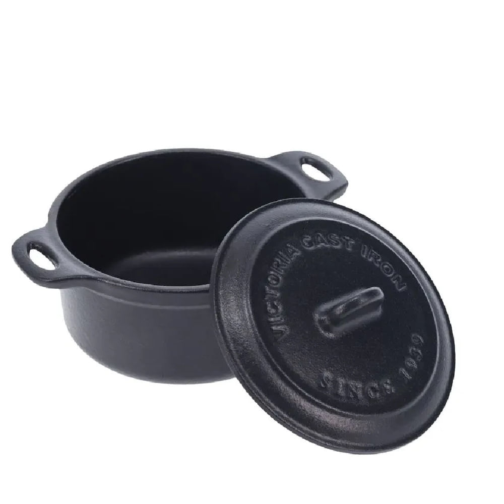 Mini Olla Cocotte de Hierro Fundido Curado - 55116002