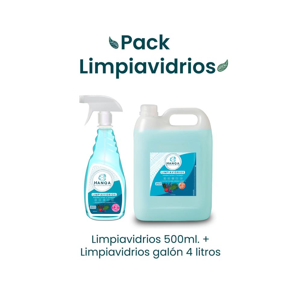 Pack Limpiavidrios HANQA Hierba Luisa y Toronjil
