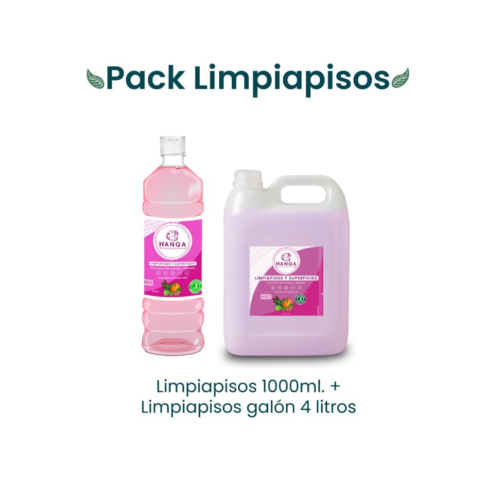 Pack Limpiapisos HANQA Cítricos Peruanos y Menta