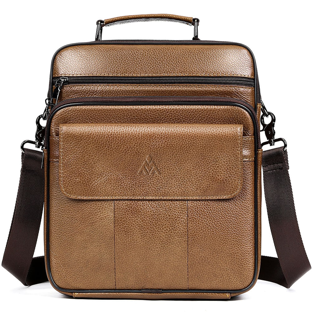 Morral De Cuero Vacuno Aldebarán 6171 Marrón (Laptop 13.3"" - A4)