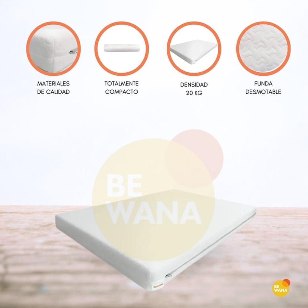 Colchón Impermeable para Pack and Play CARESTINO»