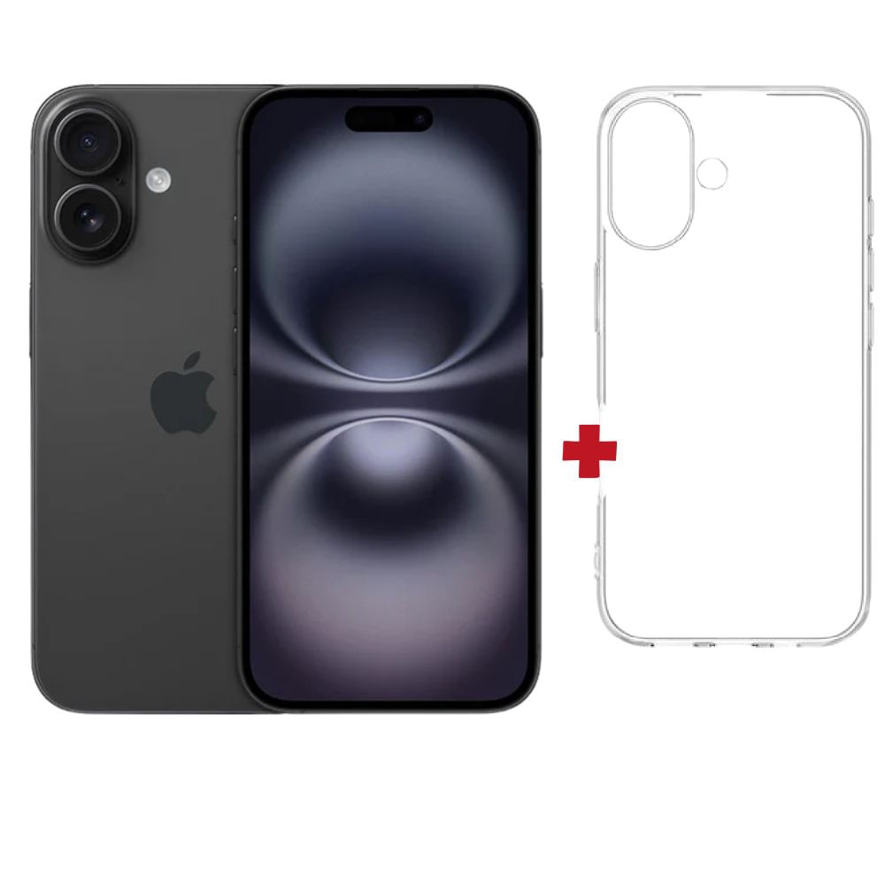 Iphone 16 128GB Negro + Case - Negro