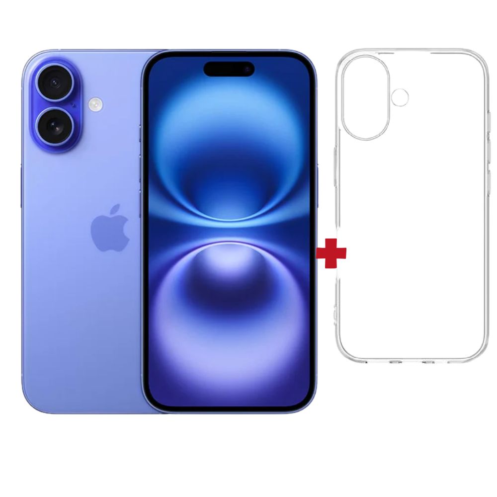 Iphone 16 128GB Azul + Case  - ULTRAMARINO