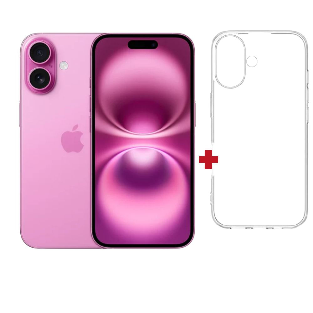 Iphone 16 128GB Rosa + Case - rosa