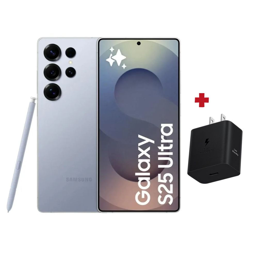 Samsung S25 ULTRA 512GB 12GB Titanium Silverblue + cubo 45W