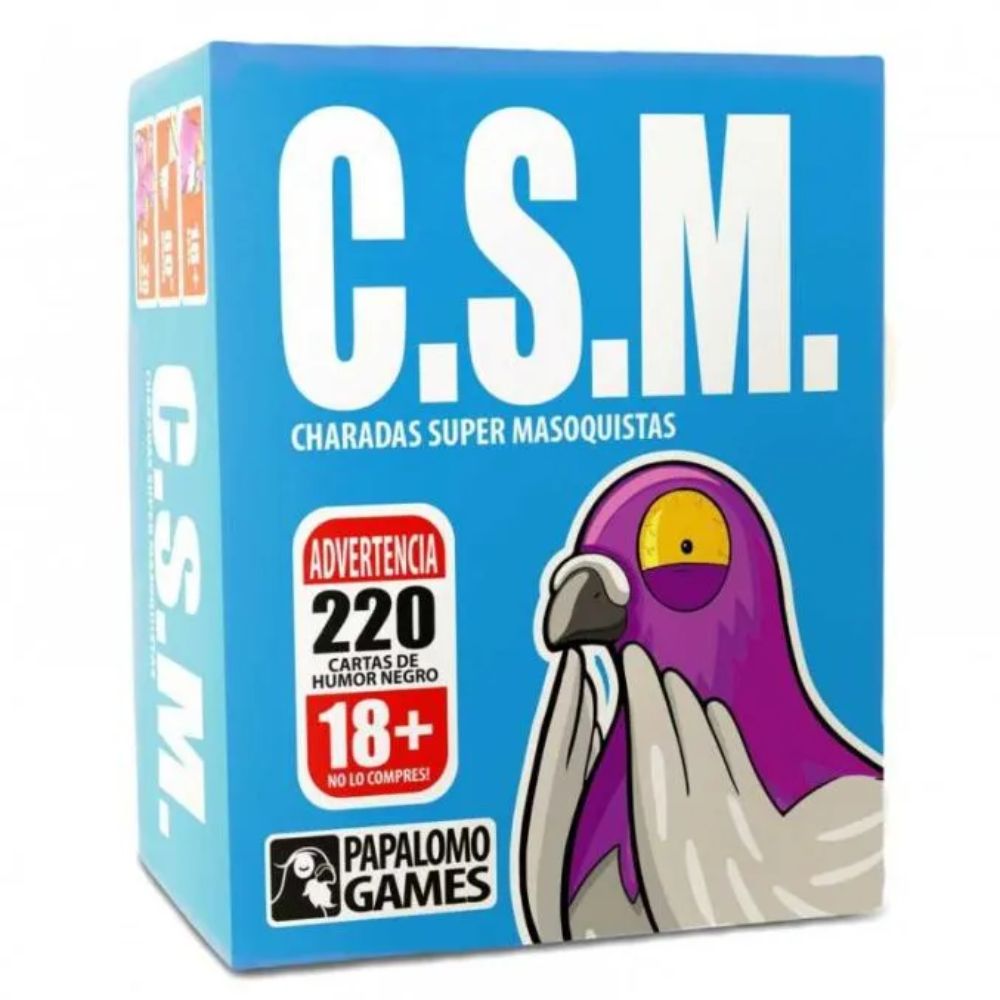 C.S.M. Charadas Super Masoquistas – Juegos de mesa C.S.M. Charadas Super Masoquistas – Juegos de mesa