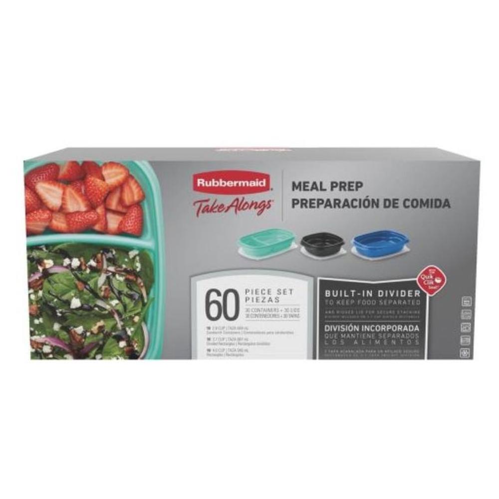 30 Contenedores de Alimentos Rubbermaid 2139076