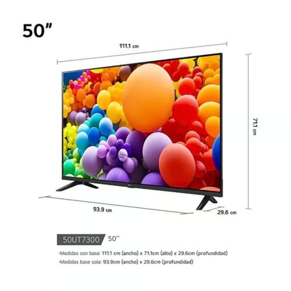 TV LG 50 UHD 4K Smart ThinQ AI Smart 50UT7300PSA