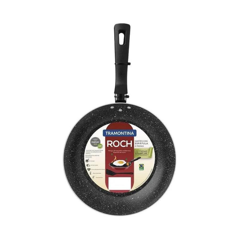 SARTEN 26CM 2MM ROJO ROCH-LORETO CESPATULA
