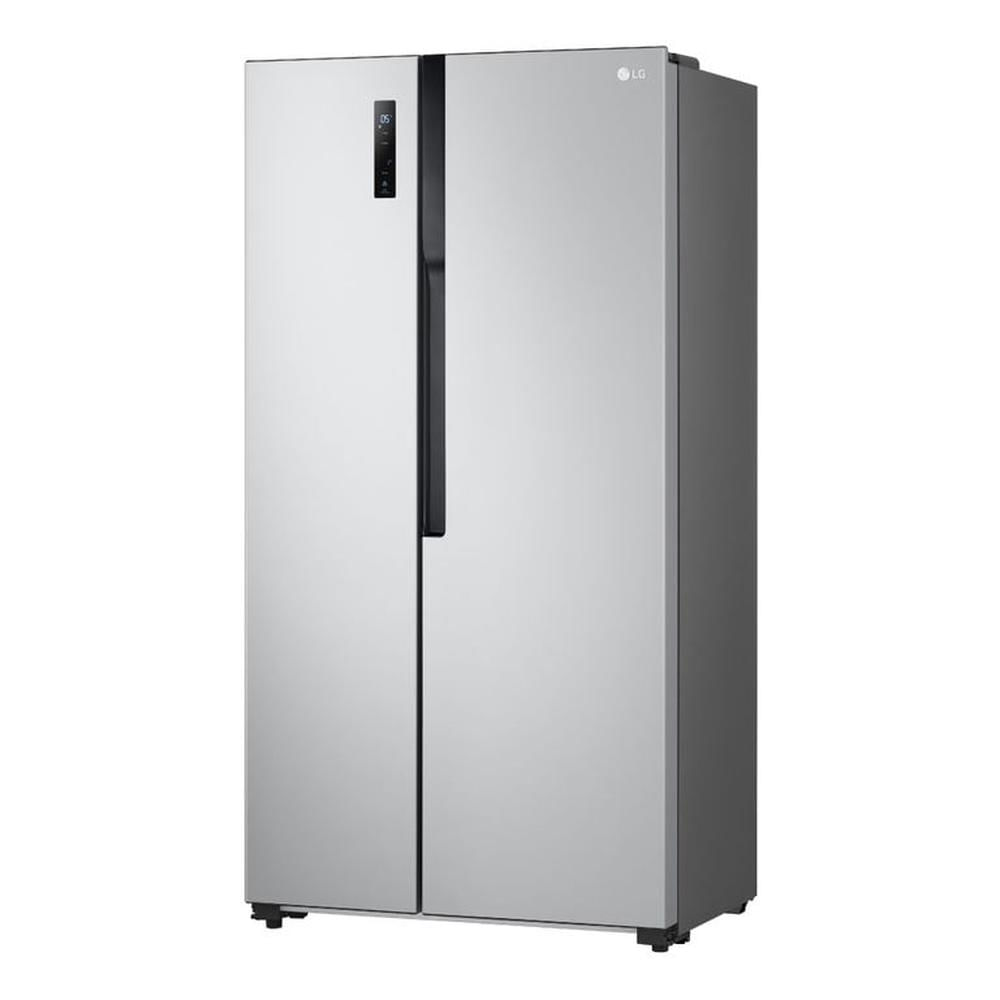 Refrigeradora LG 508 Lt LS51BPP Plateada Múltiple Flujo de aire Side By Side