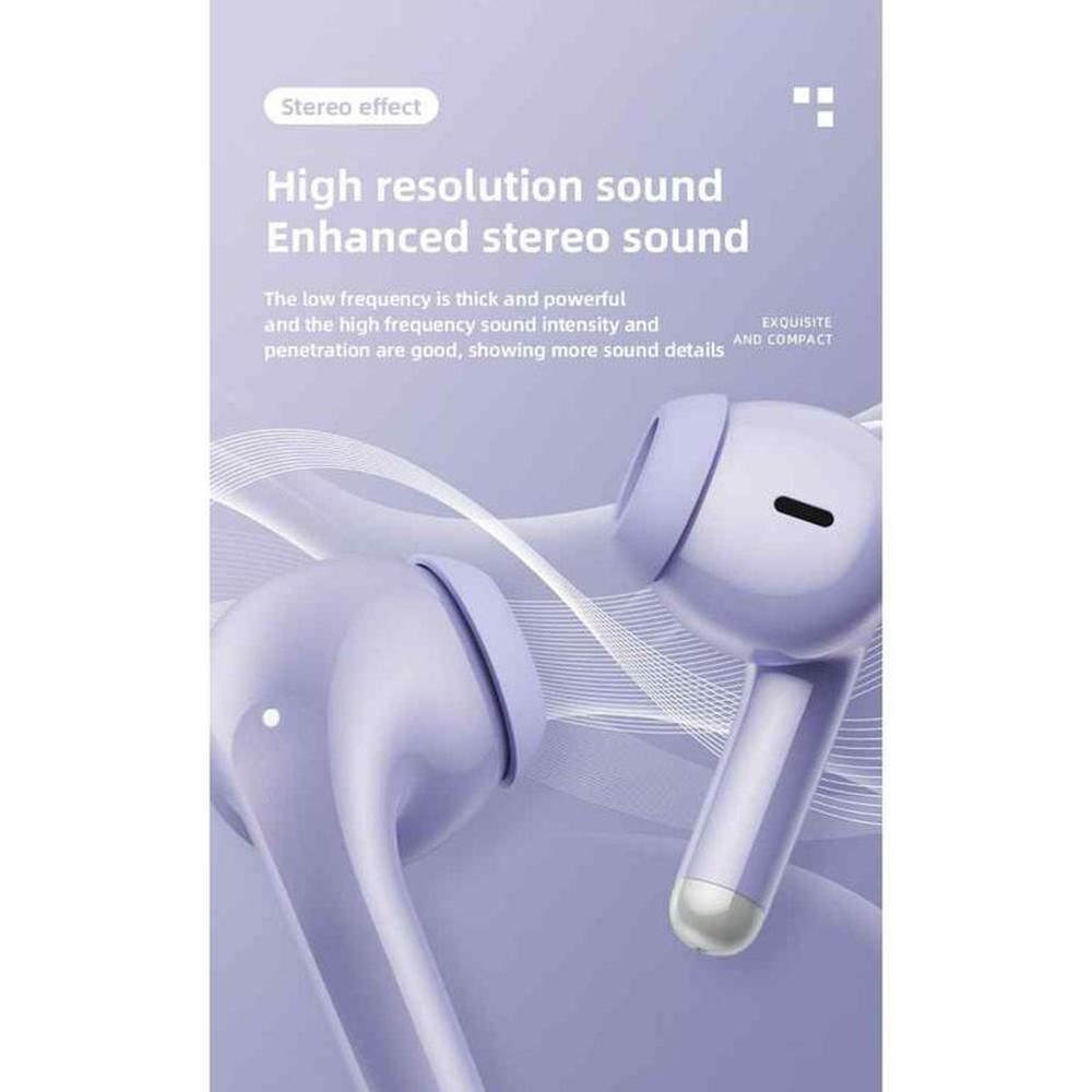 Lenovo - Audífonos Inalámbricos LP40-PRO Bluetooth Morado