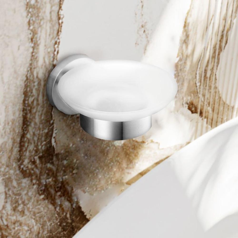 Porta jabon en acero inox Vainsa