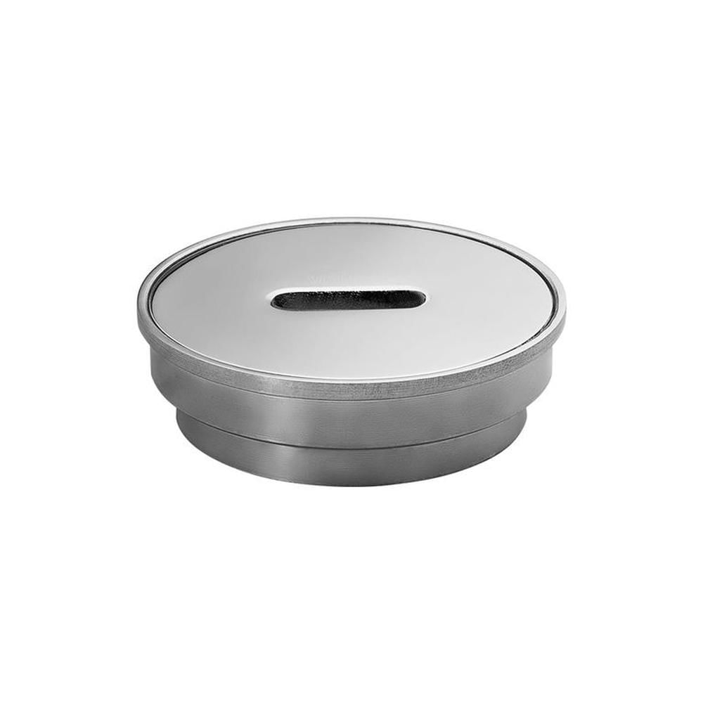 REGISTRO 2 REDONDO 100 ACERO INOX VAINSA