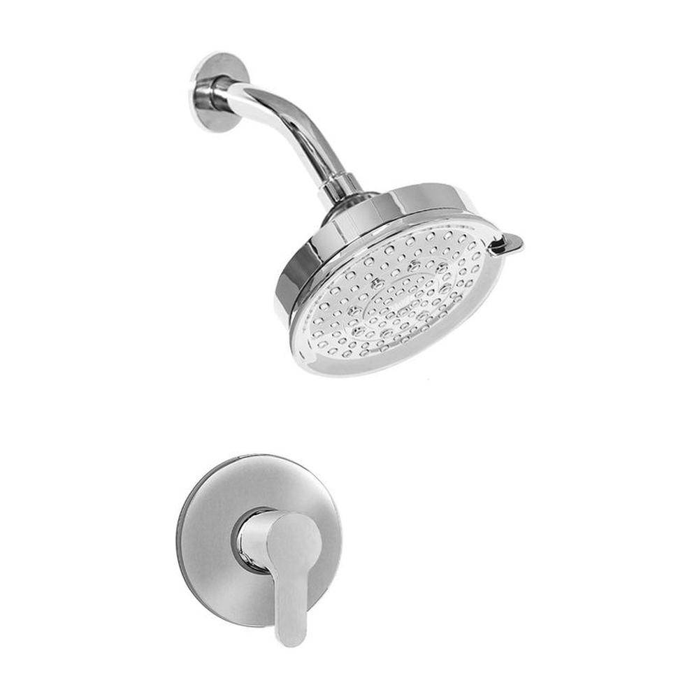 Monocomando para ducha maui con salida española hecho en bronce Vainsa