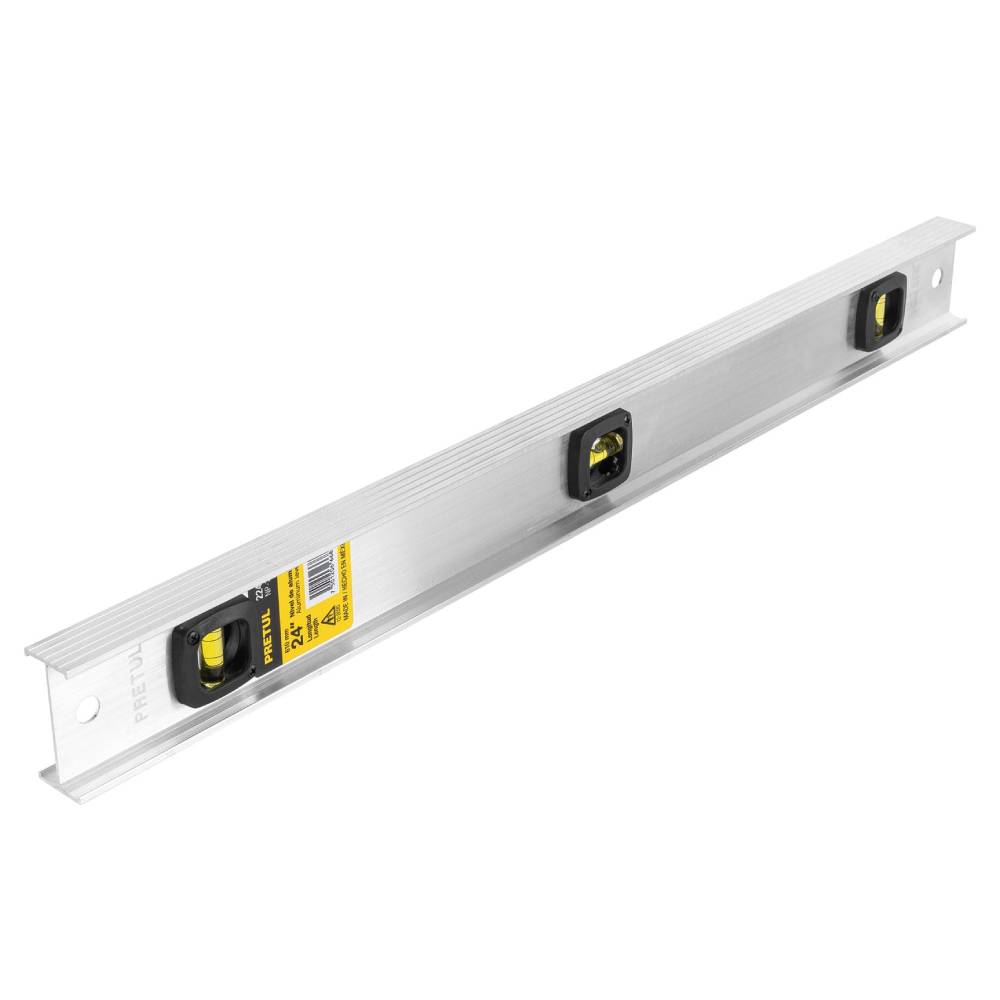 Nivel de Aluminio 24"" Pretul 22460
