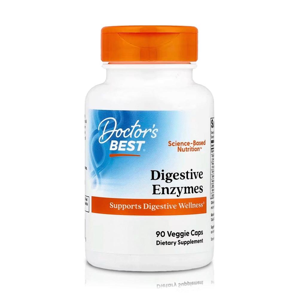 Enzimas Digestivas 450mg (90 Cápsulas) – Doctor’s Best