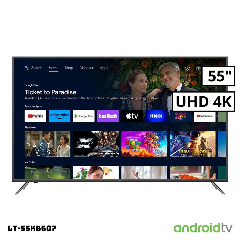 TELEVISOR JVC 55 SMART TV ANDROID TV 4K UHD LED LT-55KB607