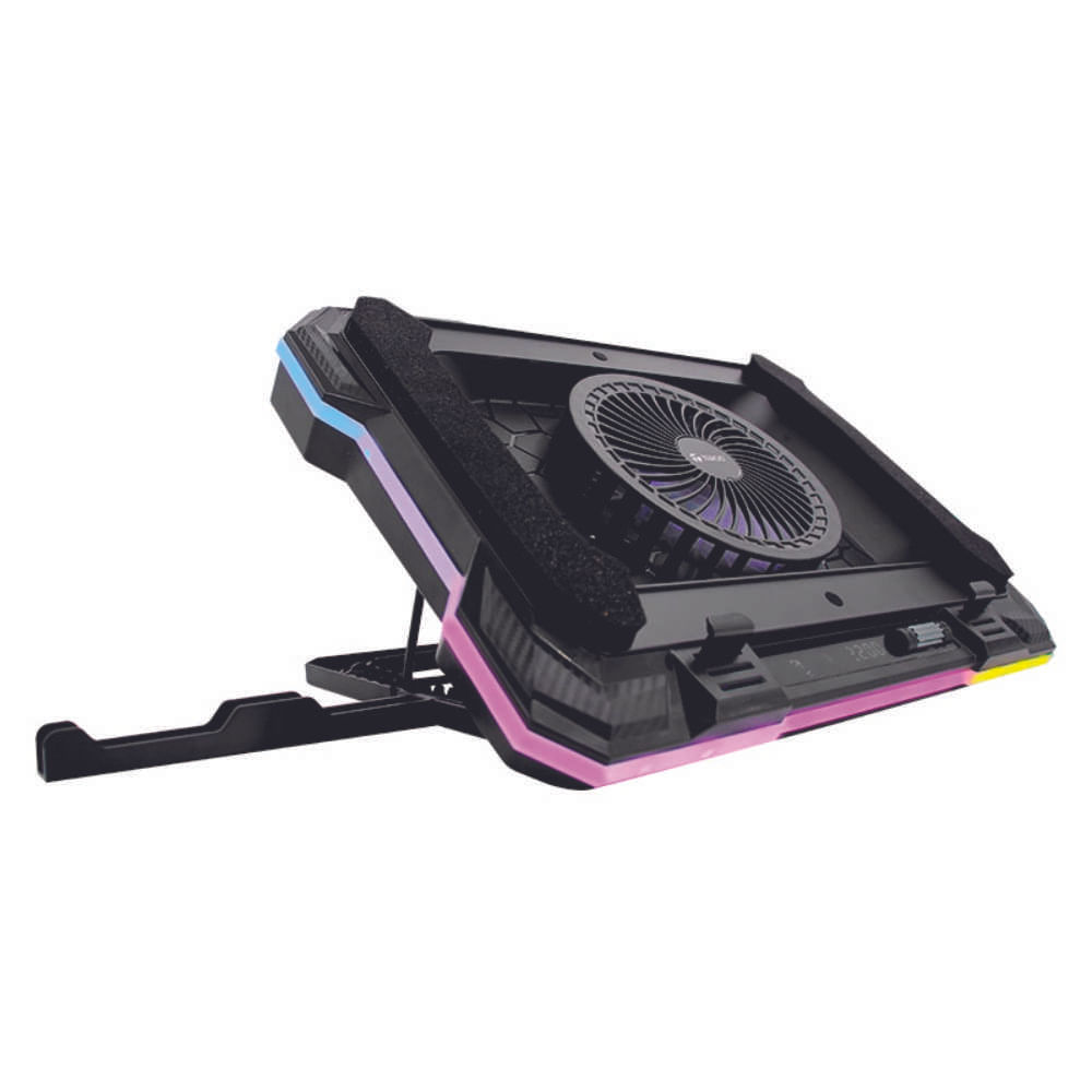 Cooler TEROS TE-7133N RGB, compatible con notebooks de 14"" hasta 19""