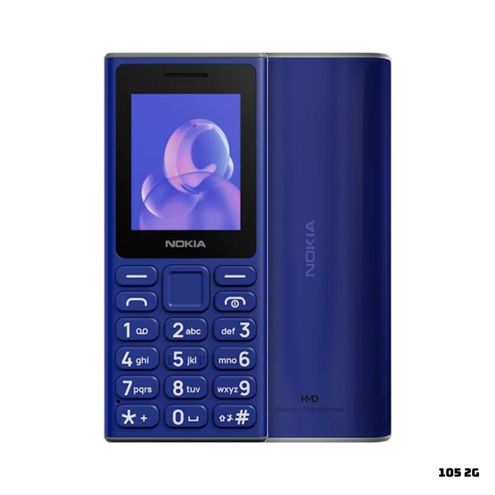 CELULAR BASICO NOKIA 105 2G DUAL SIM AZUL