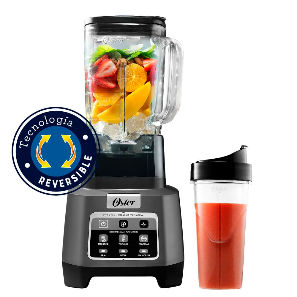 Licuadora Profesional XTREME MIX con Vaso Blend N Go Oster BLSTXPG-BGW